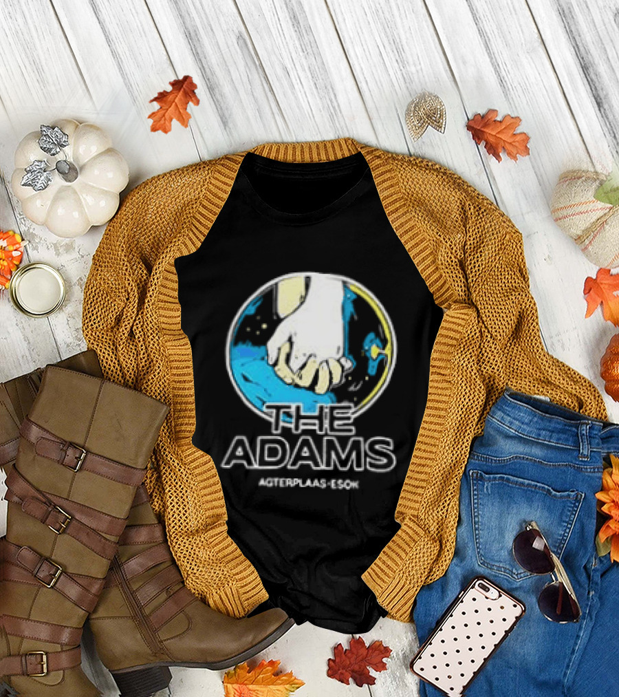 The Adams Agterplaas Esok Cosmic Handshake Global Unity T-Shirt