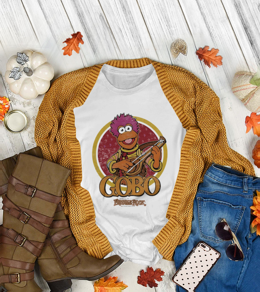 Gobo Fraggle Rock Jim Henson Muppets 80s TV Show T-Shirt