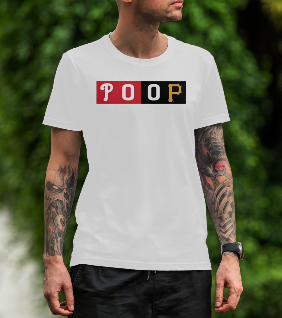 POOP Joe Roderick Pittsburgh Pirates T-Shirt