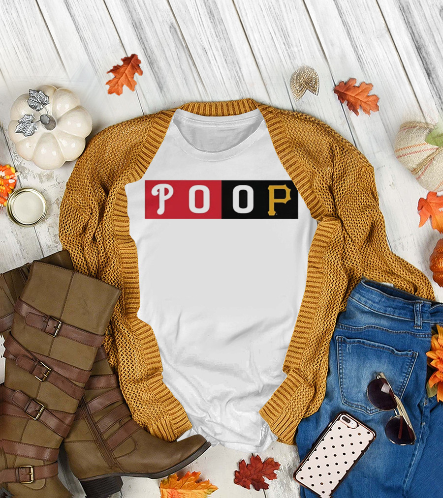 POOP Joe Roderick Pittsburgh Pirates T-Shirt