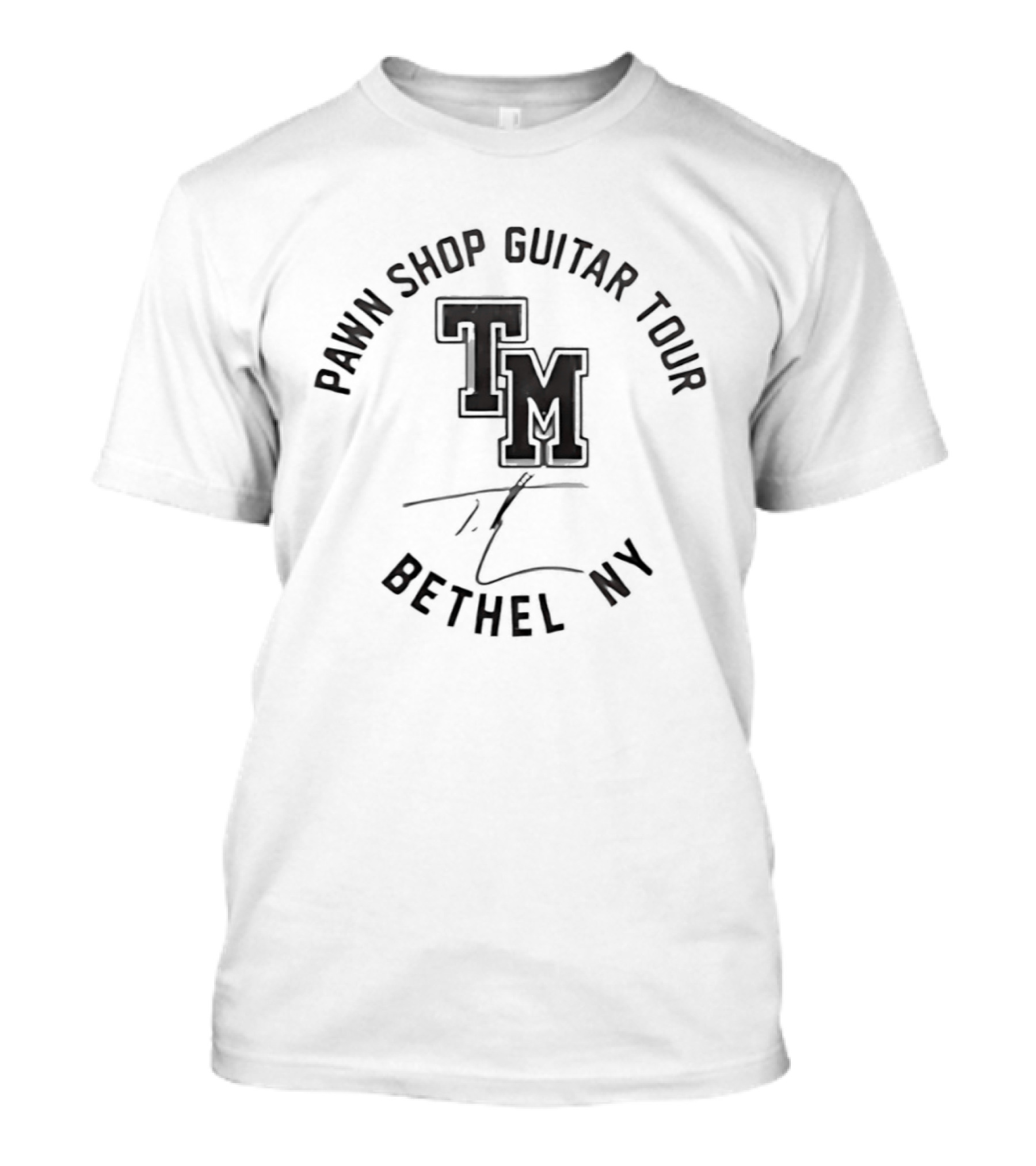 Pawn Shop Guitar Tour TM Bethel NY T-Shirt