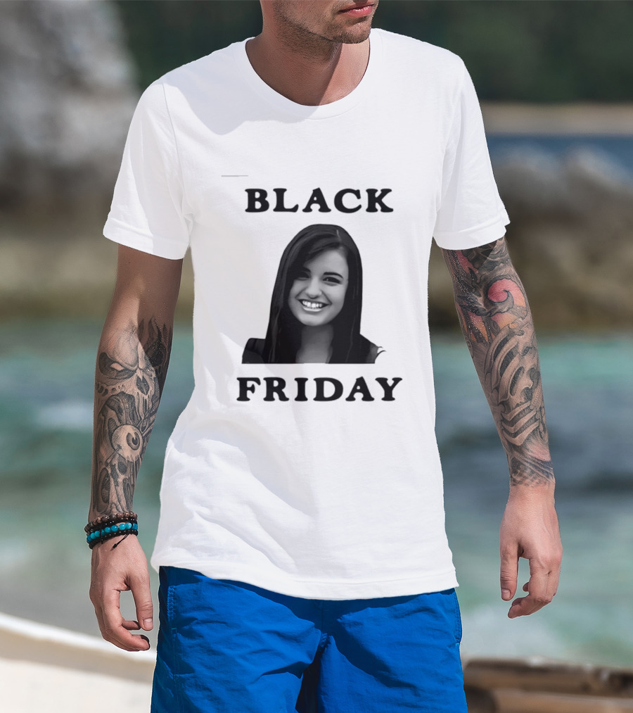 Rebecca Black Friday Meme Face Combo T-Shirt