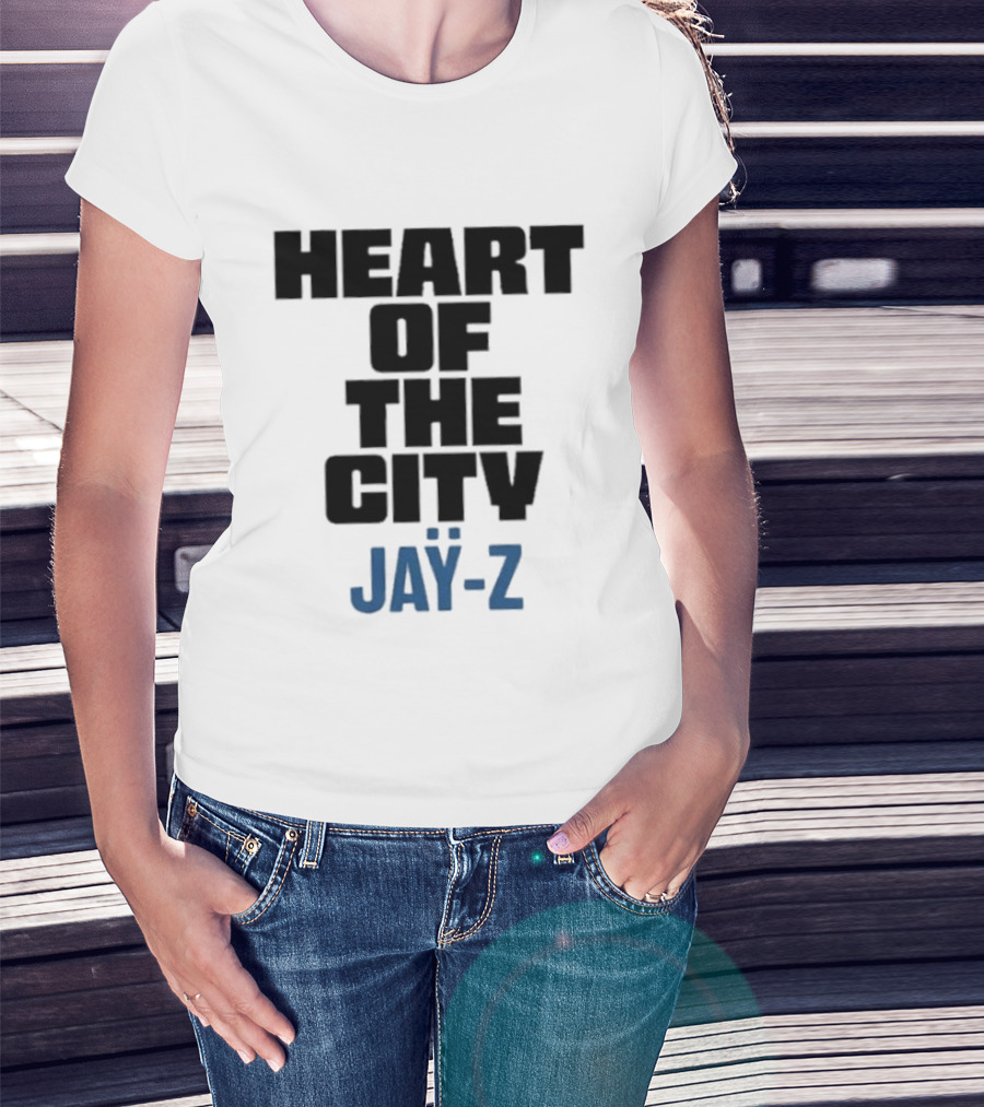 Heart Of The City Jay Z Hip Hop Rap Music T-Shirt