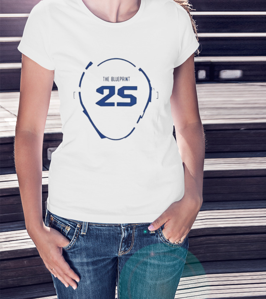 Jay Z The Blueprint 25 Stadium Tour Anniversary T-Shirt