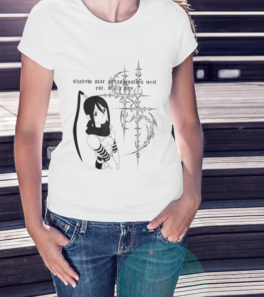 Shadow Star Assassination Unit Est Death City Anime T-Shirt