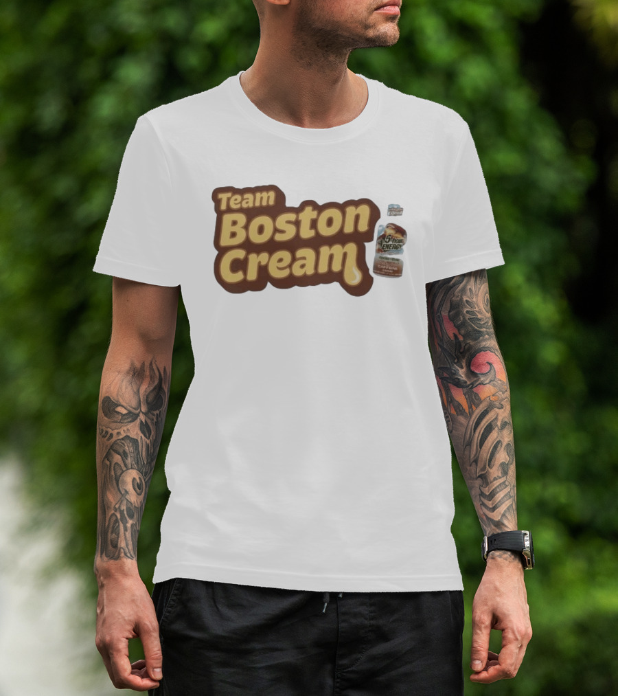 Team Boston Cream 5 Hour Energy Donut Caffeine T-Shirt