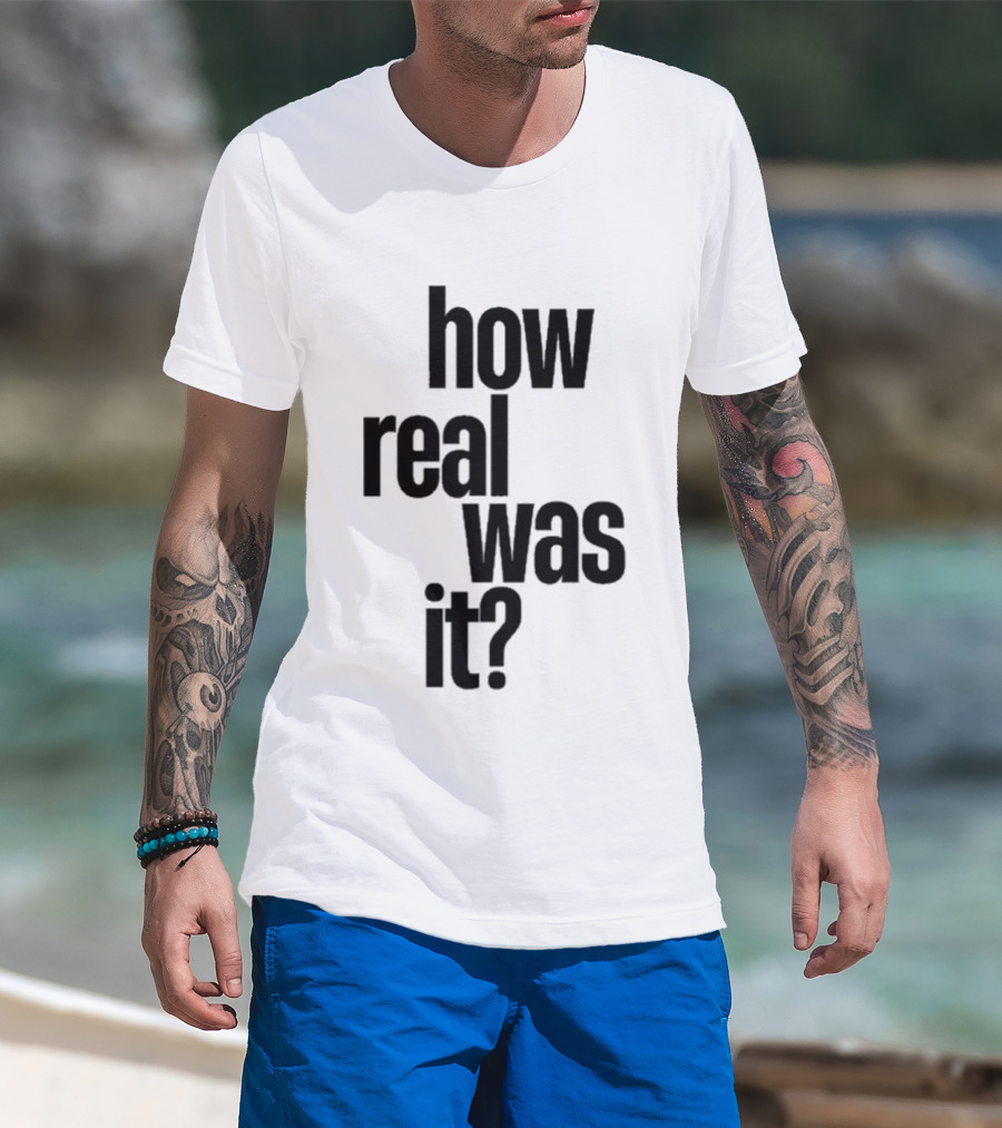 Asha Banks UK How Real Was It T-Shirt