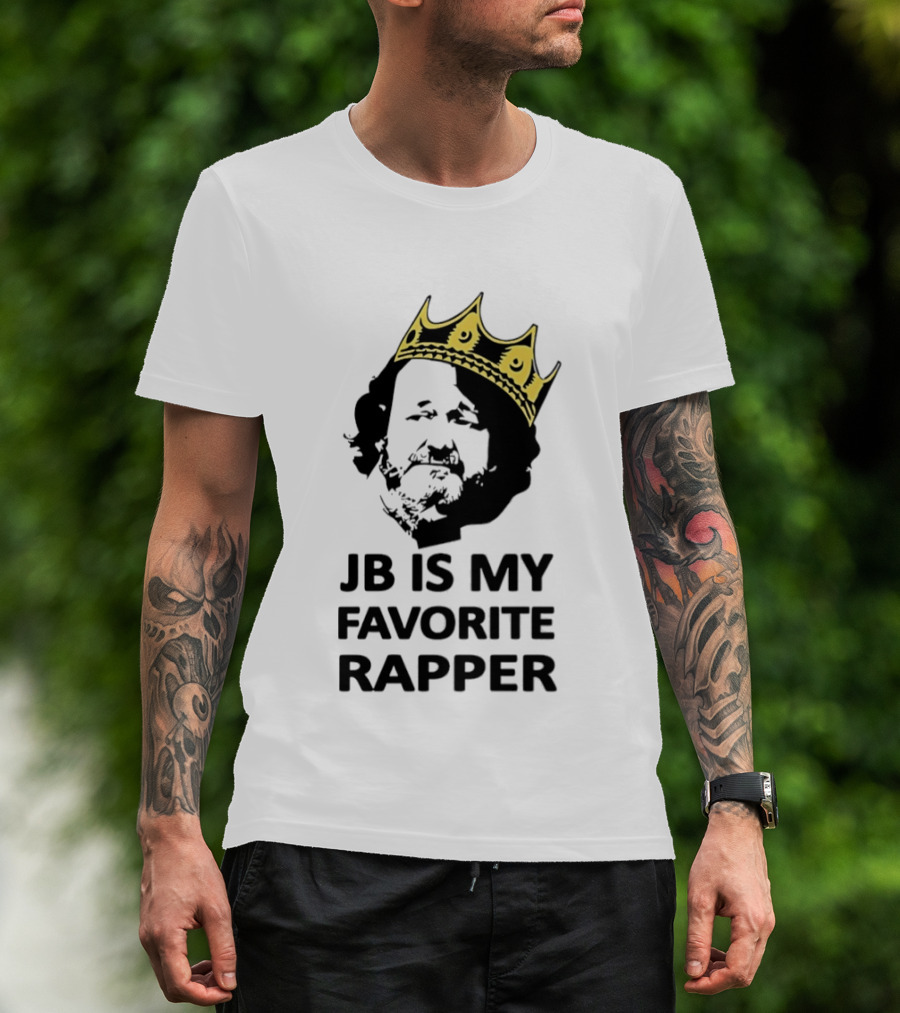 JB Is My Favorite Rapper King Crown Music T-Shirt