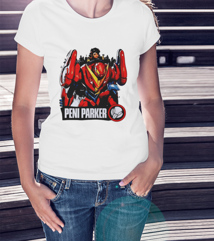 Peni Parker SP//dr Mech Anime Robot T-Shirt