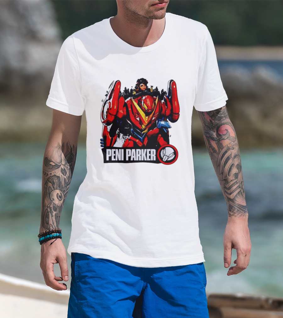Peni Parker SP//dr Mech Anime Robot T-Shirt