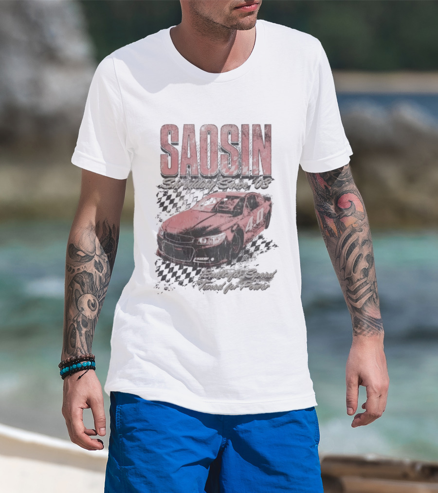 Saosin Built For Speed Turned For Power Shredding Since 2003 T-Shirt