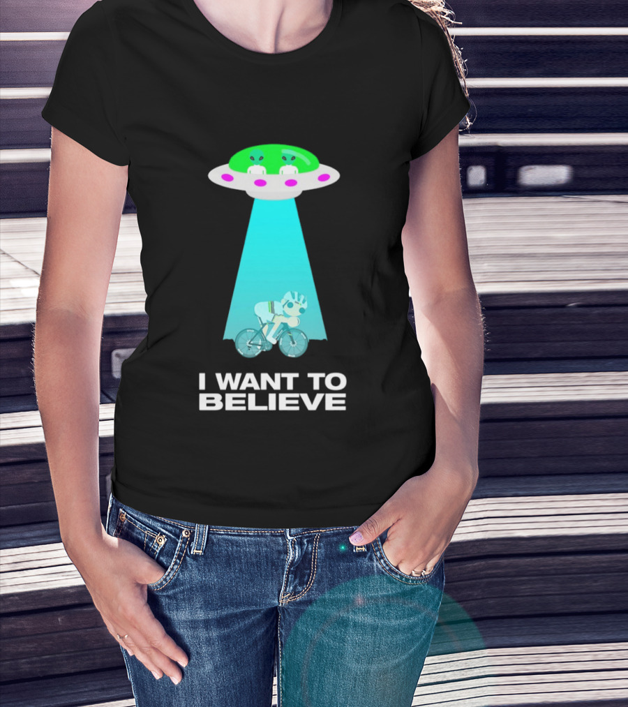 Colnago Cyclist UFO I Want To Believe Cycling T-Shirt