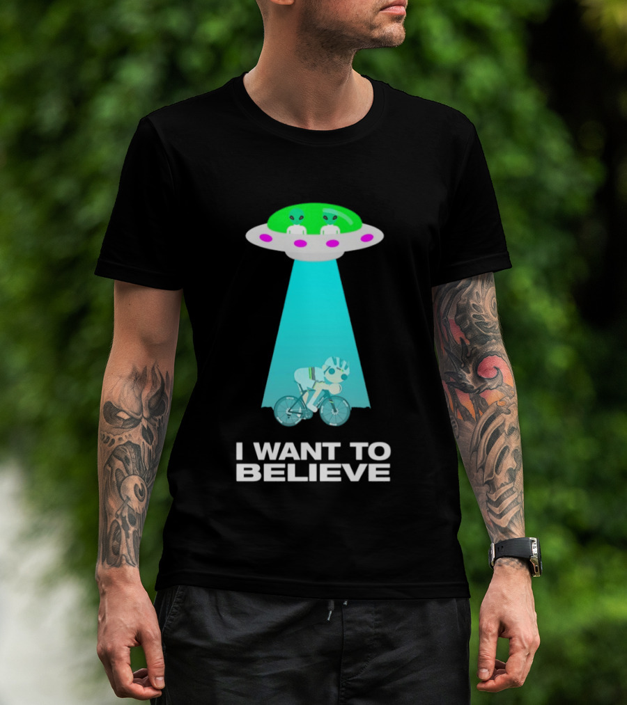 Colnago Cyclist UFO I Want To Believe Cycling T-Shirt