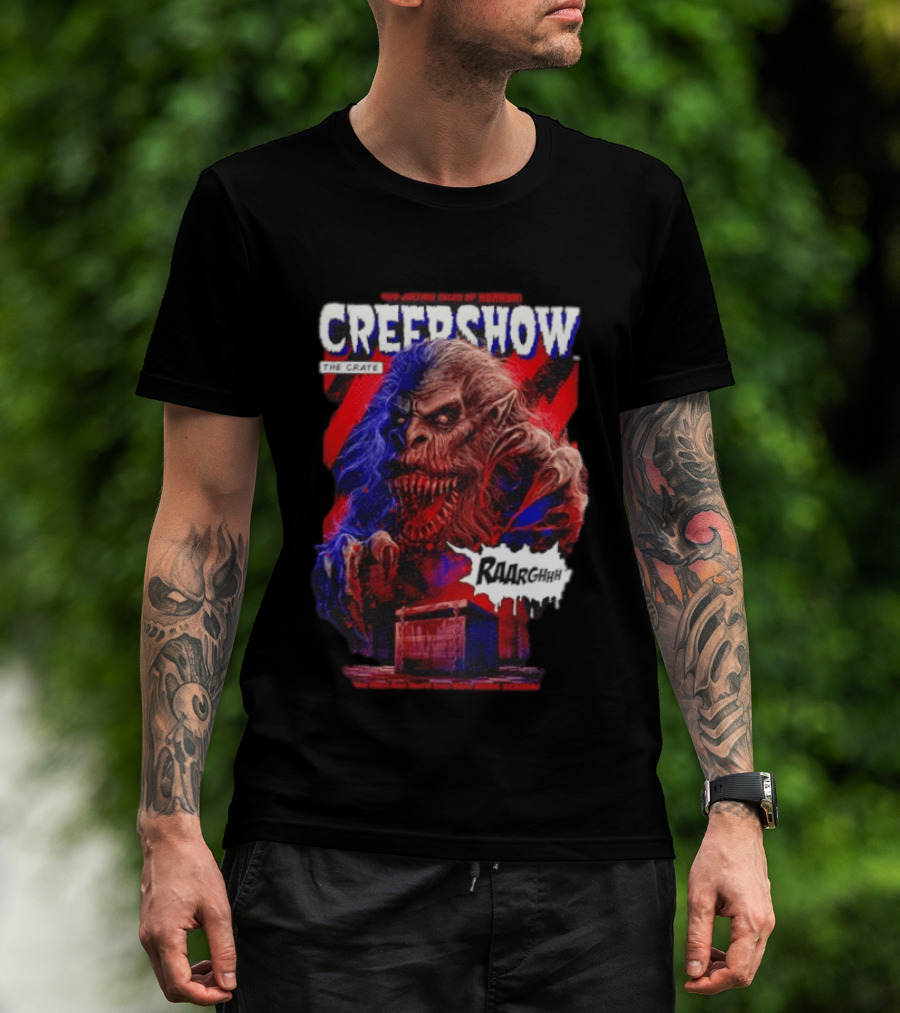 Creepshow The Crate Horror Demon RAARGHH Tales T-Shirt