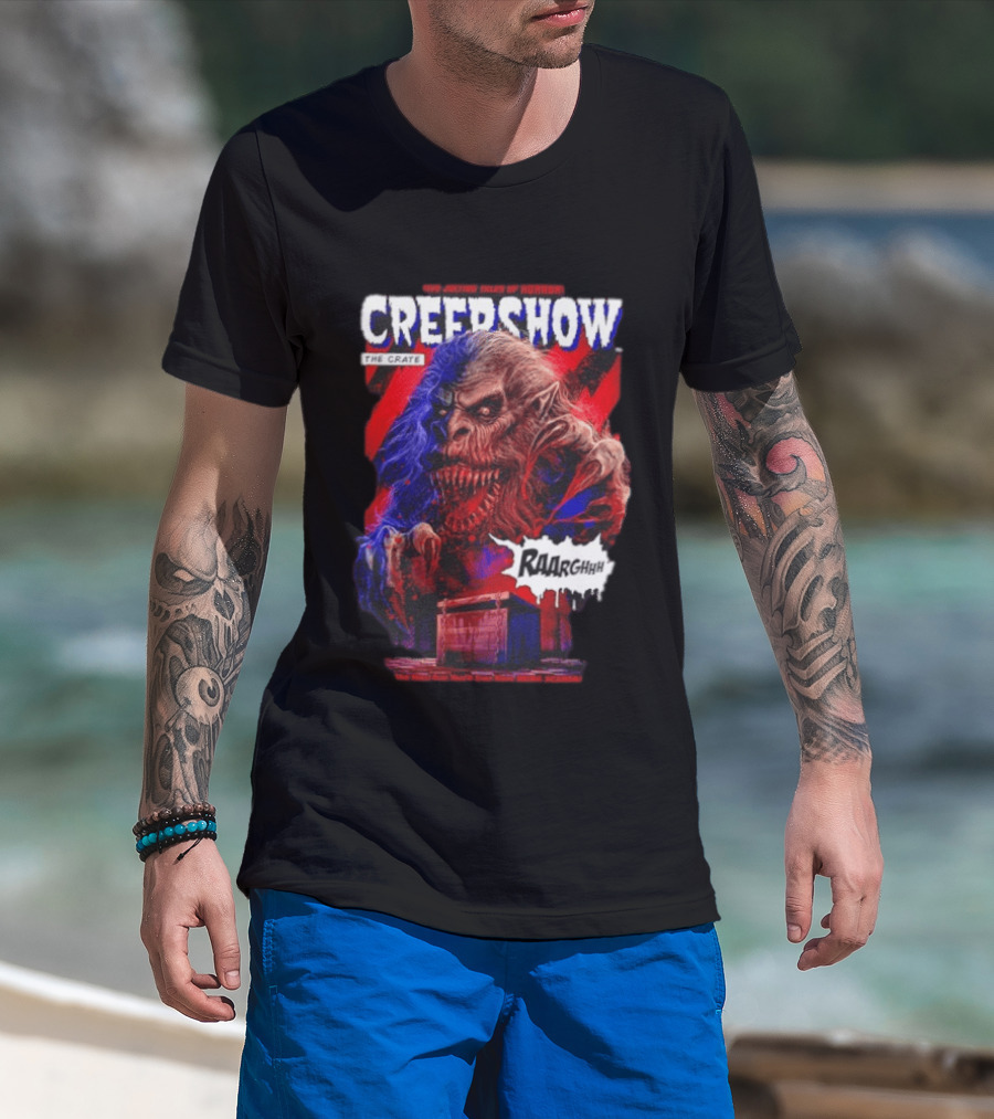 Creepshow The Crate Horror Demon RAARGHH Tales T-Shirt