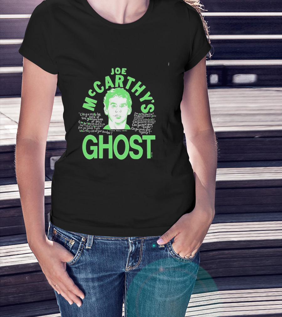 Joe McCarthy's Ghost Mike Watt 1980 Minutemen Punk Rock T-Shirt
