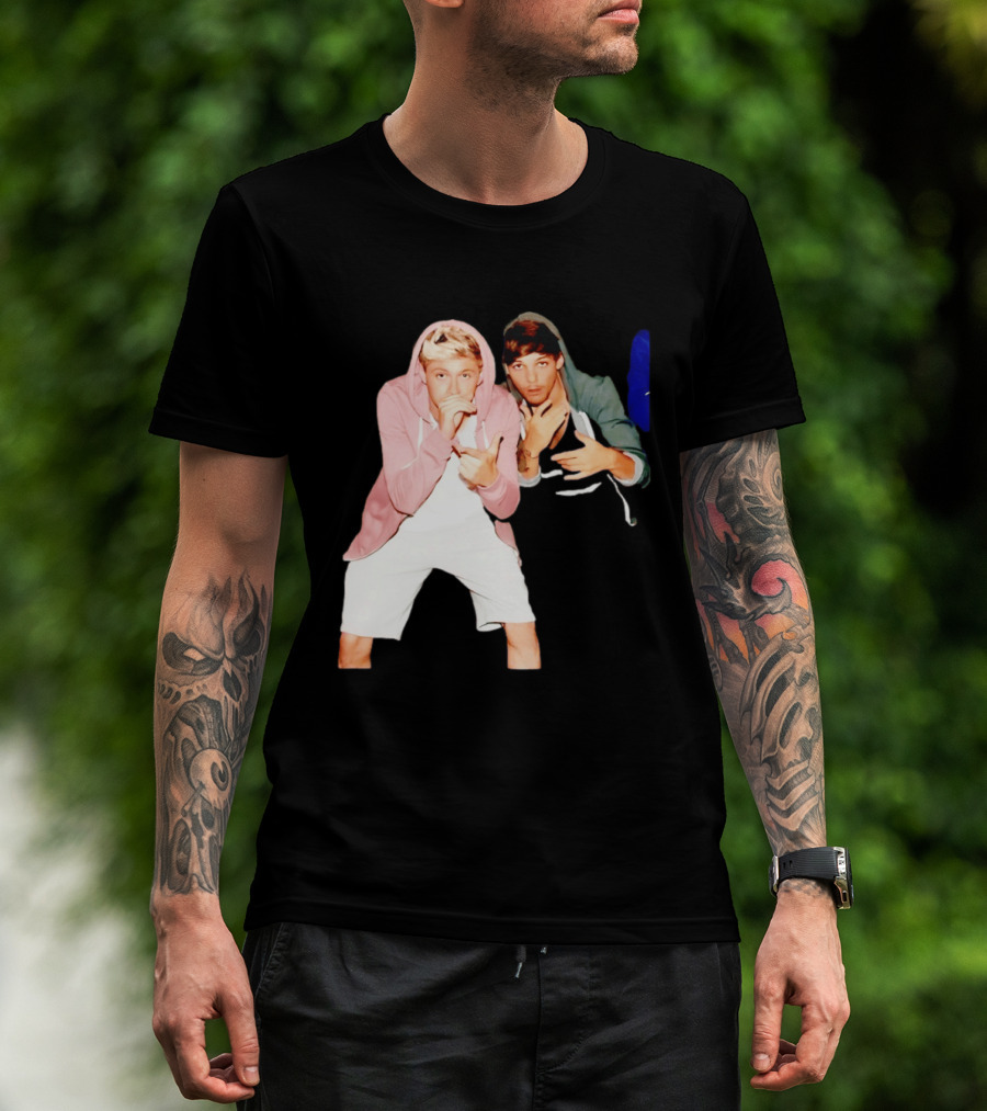 Niall Horan Louis Tomlinson One Direction Pose T-Shirt
