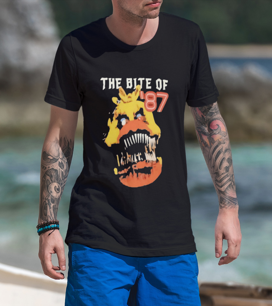 The Bite Of '87 Nightmare Chica Five Nights At Freddy's T-Shirt