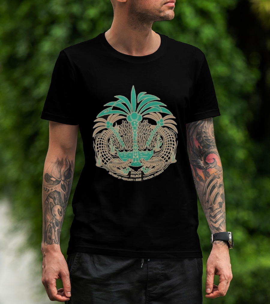Phish Riviera Maya Moon Palace January 2025 Cancun Mexico Coconut Gators T-Shirt