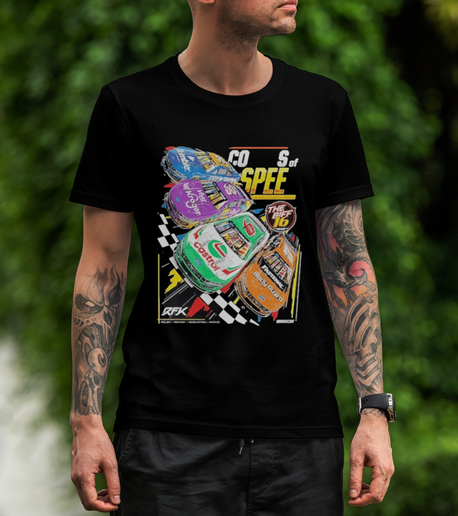 RFK Racing Colors Of Speed Castrol The Biff 16 Daytona 500 Cars T-Shirt