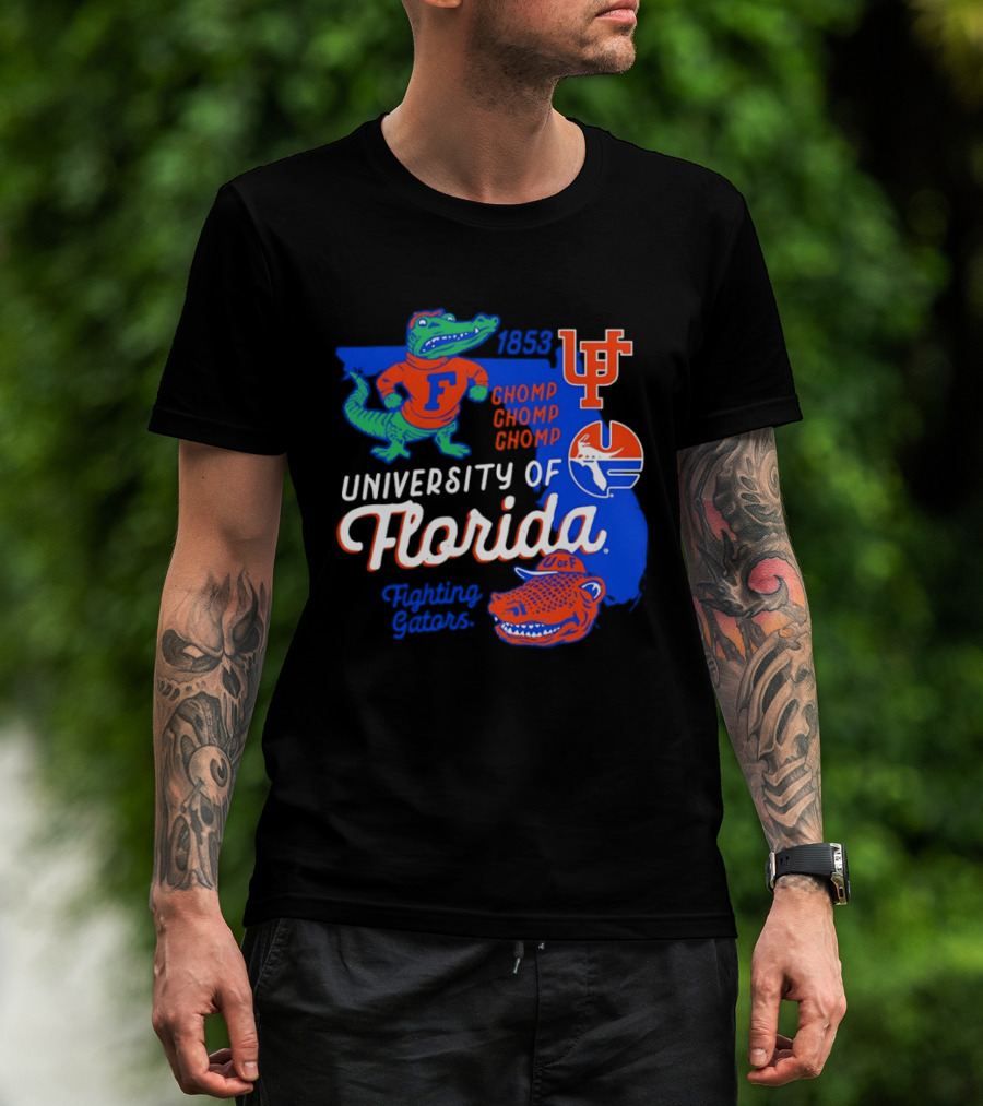 University Of Florida Fighting Gators Chomp Chomp Chomp 1986 U Of F T-Shirt