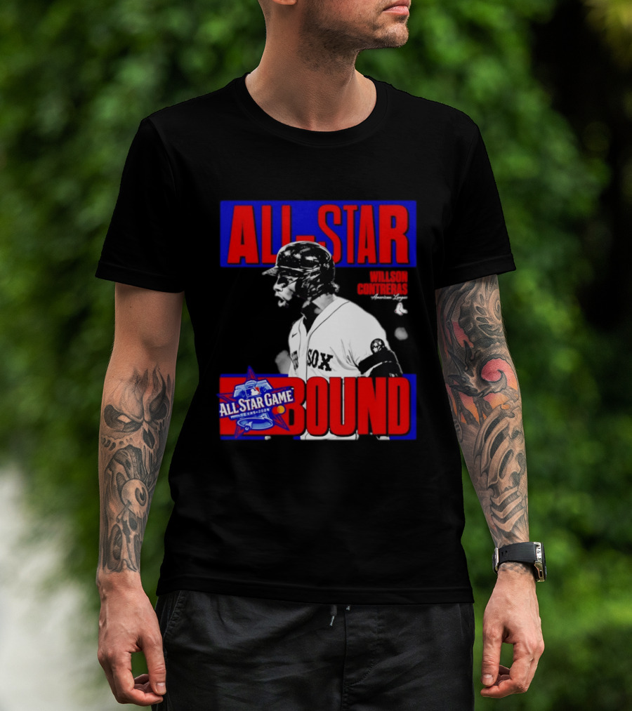 All Star Bound 2024 Willson Contreras Texas American League T-Shirt