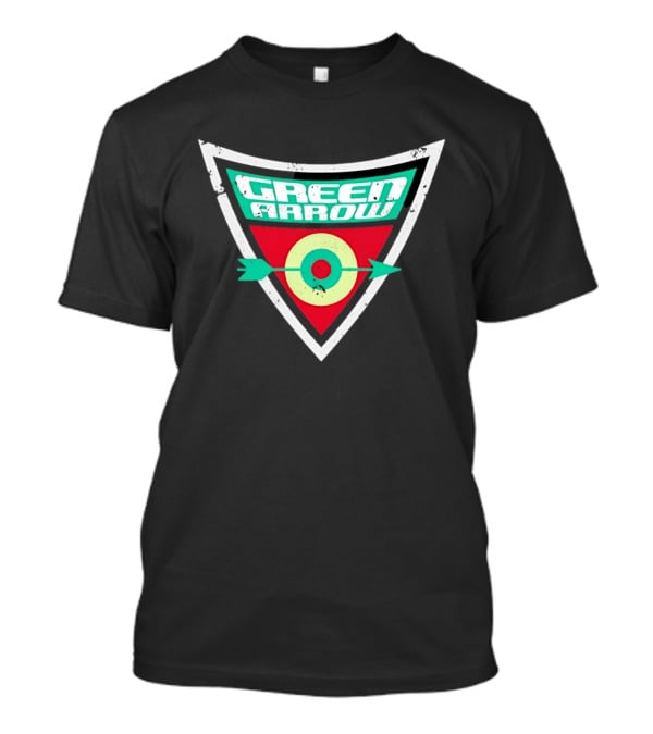 Green Arrow Archery Target Shield T-Shirt
