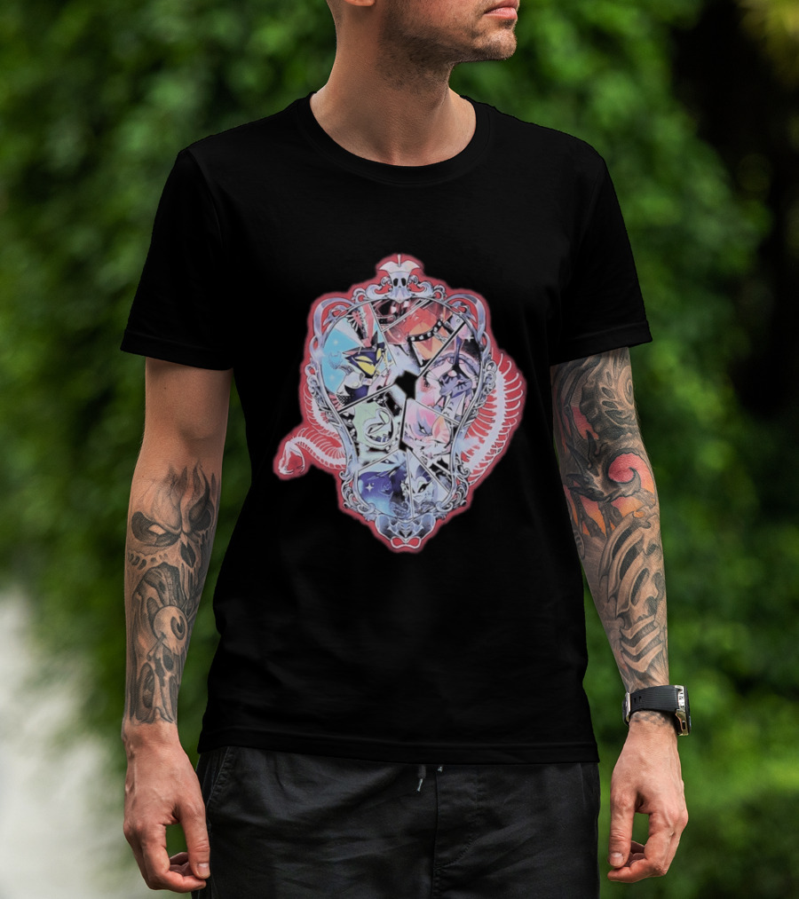 Helluva Boss Seven Deadly Sins Characters T-Shirt