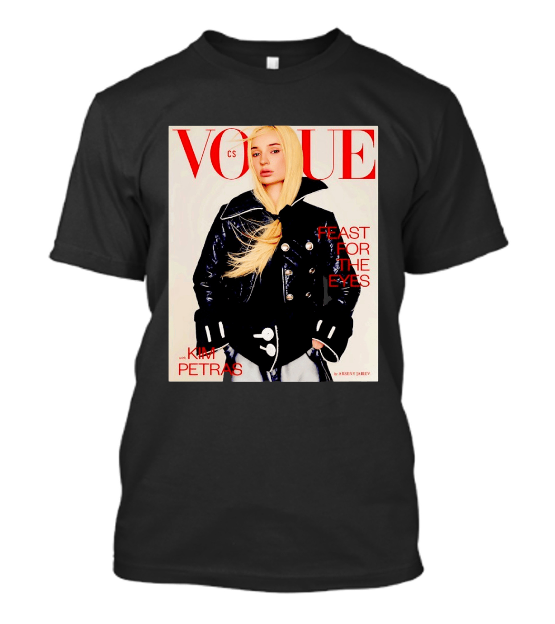 Vogue CS Kim Petras Feast For The Eyes Arseny Jabiev T-Shirt