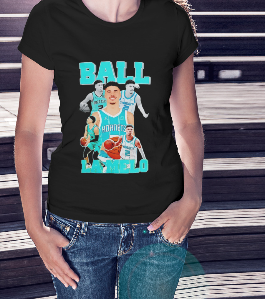 LaMelo Ball Hornets Buzz City Charlotte NBA T-Shirt