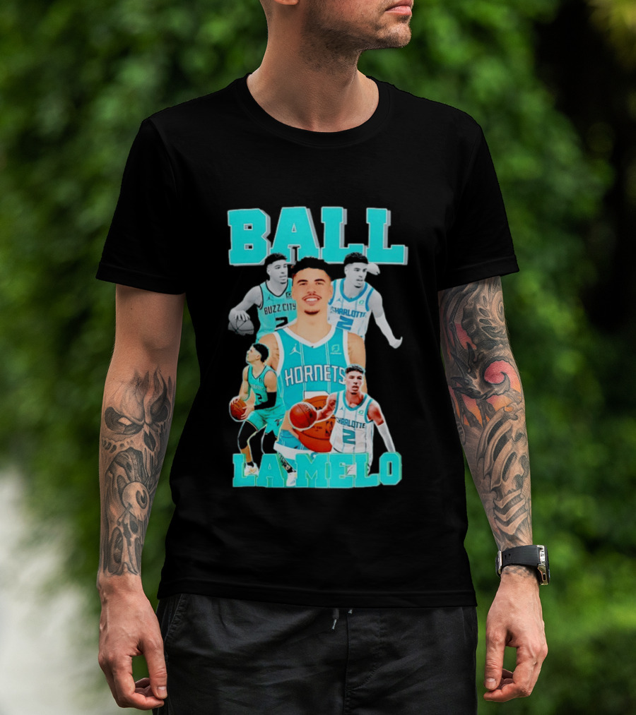 LaMelo Ball Hornets Buzz City Charlotte NBA T-Shirt