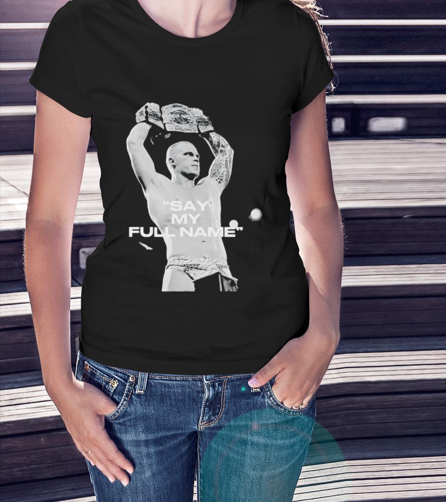 Ilja Dragunov WWE Say My Full Name Wrestling Champion T-Shirt