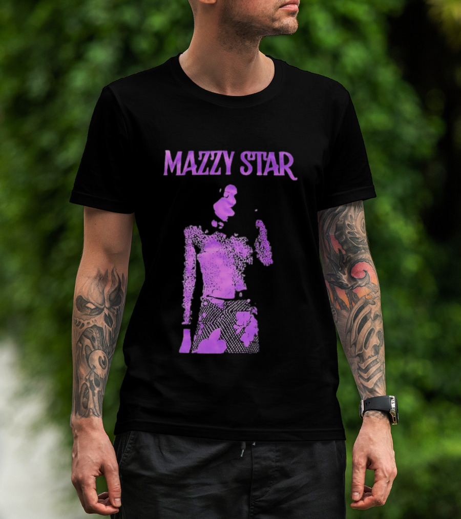 Mazzy Star Hope Sandoval Purple Aesthetic Alternative Rock T-Shirt