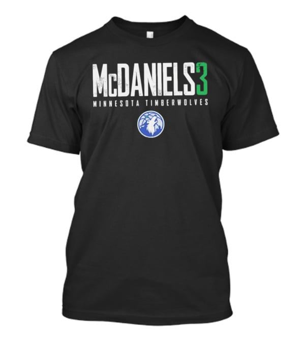 Jaden McDaniels 3 Minnesota Timberwolves T-Shirt