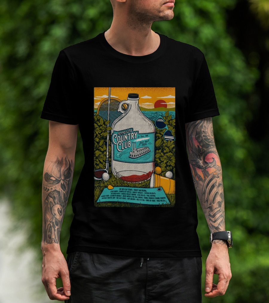 Minnesota Country Club Festival July 10 11 2026 Harriet Island Regional Park St. Paul MN T-Shirt