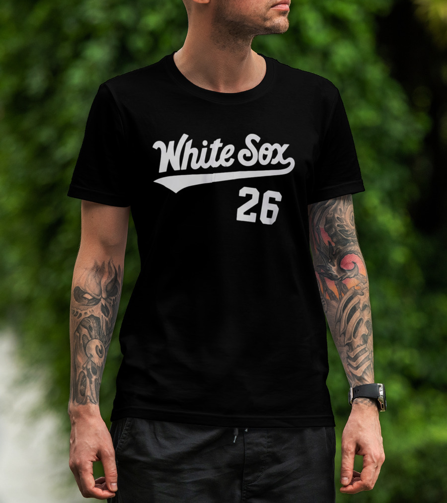 2026 White Sox 26 Police And Fire Night Giveaway T-Shirt