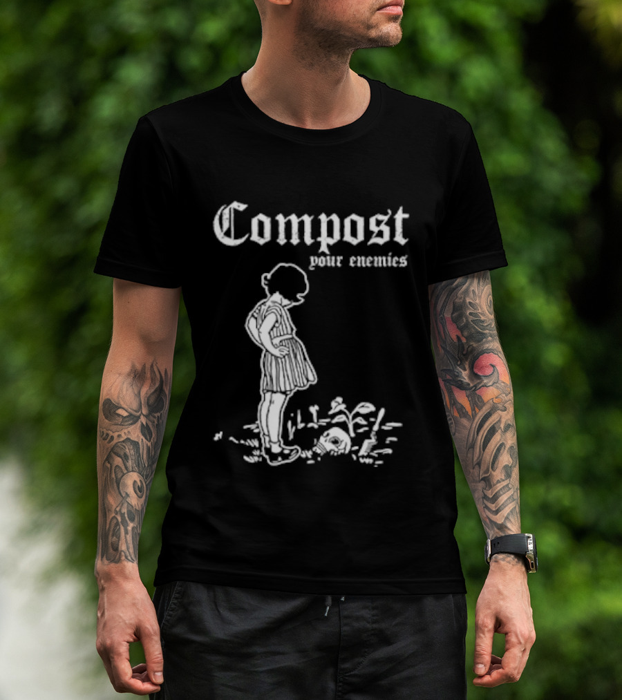 Compost Your Enemies Vintage Style Child T-Shirt