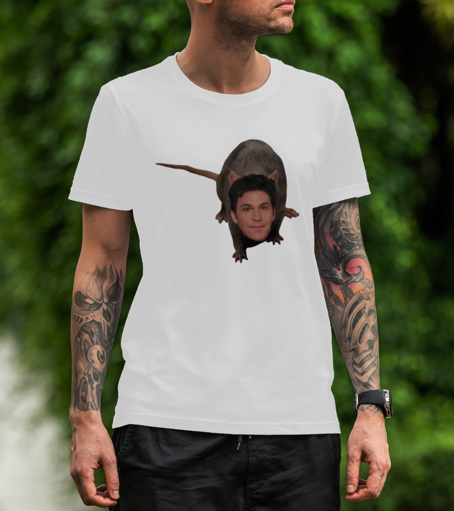 Ben Affleck Rat Meme Face Mashup T-Shirt