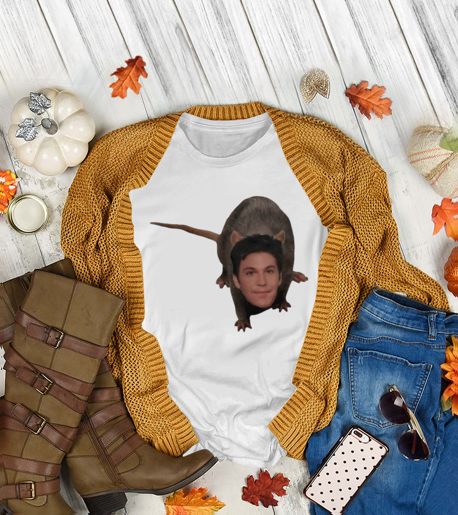 Ben Affleck Rat Meme Face Mashup T-Shirt