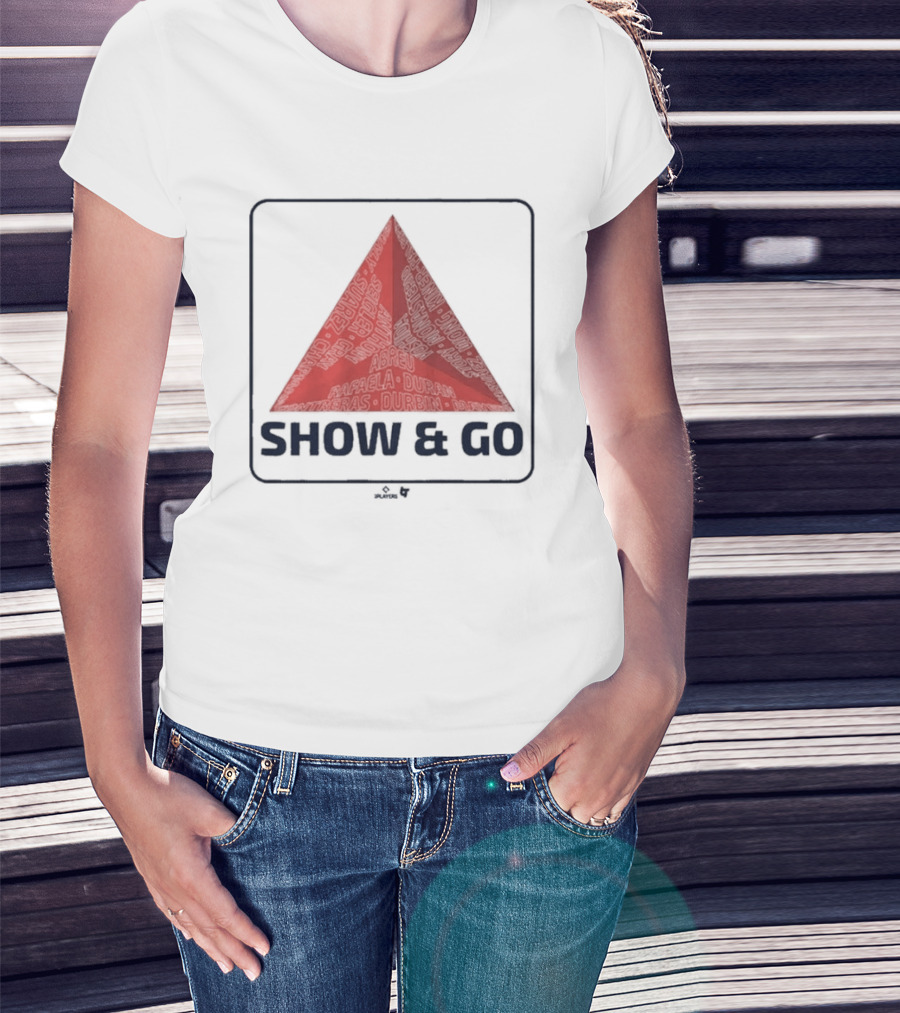 Boston Baseball Show And Go Abreu Rafaela Duran Casas Enmanuel T-Shirt