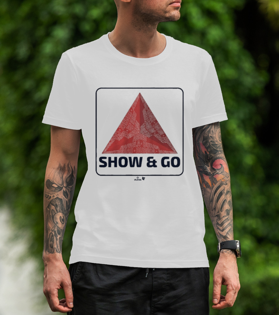 Boston Baseball Show And Go Abreu Rafaela Duran Casas Enmanuel T-Shirt