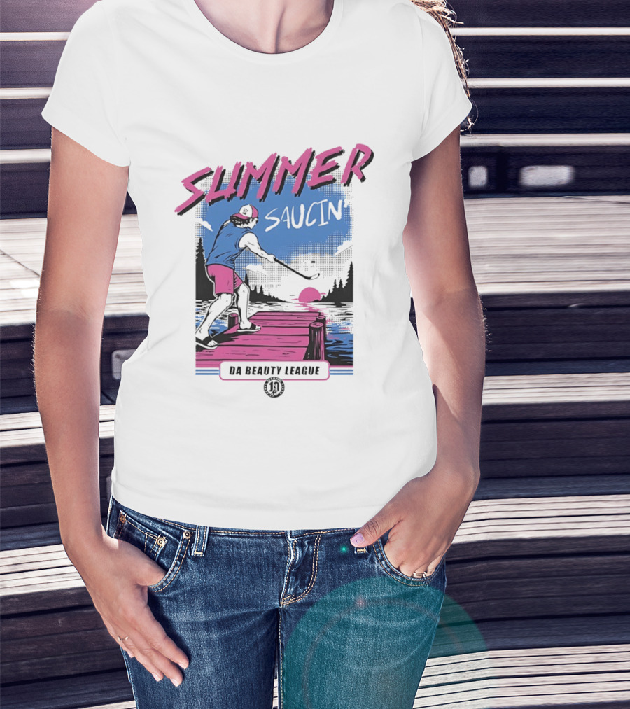 Summer Saucin Da Beauty League Hockey T-Shirt