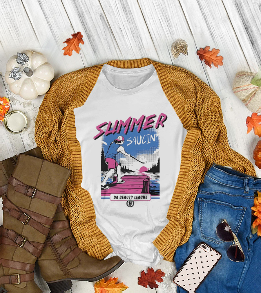 Summer Saucin Da Beauty League Hockey T-Shirt