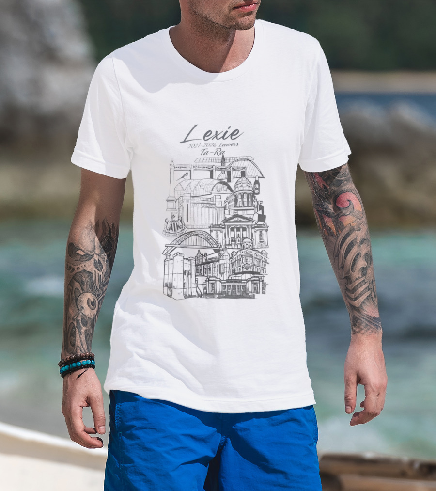 Lexie 2021 2026 Ta Ra Newcastle Upon Tyne City Landmarks T-Shirt