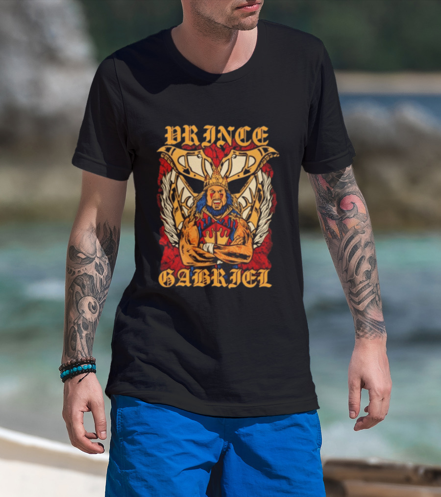 Prince Gabriel WWE Royal Warrior Wings T-Shirt