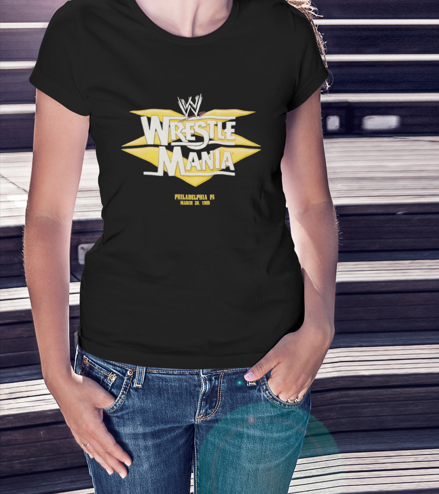 WWE WrestleMania XV Philadelphia March 28 1999 T-Shirt