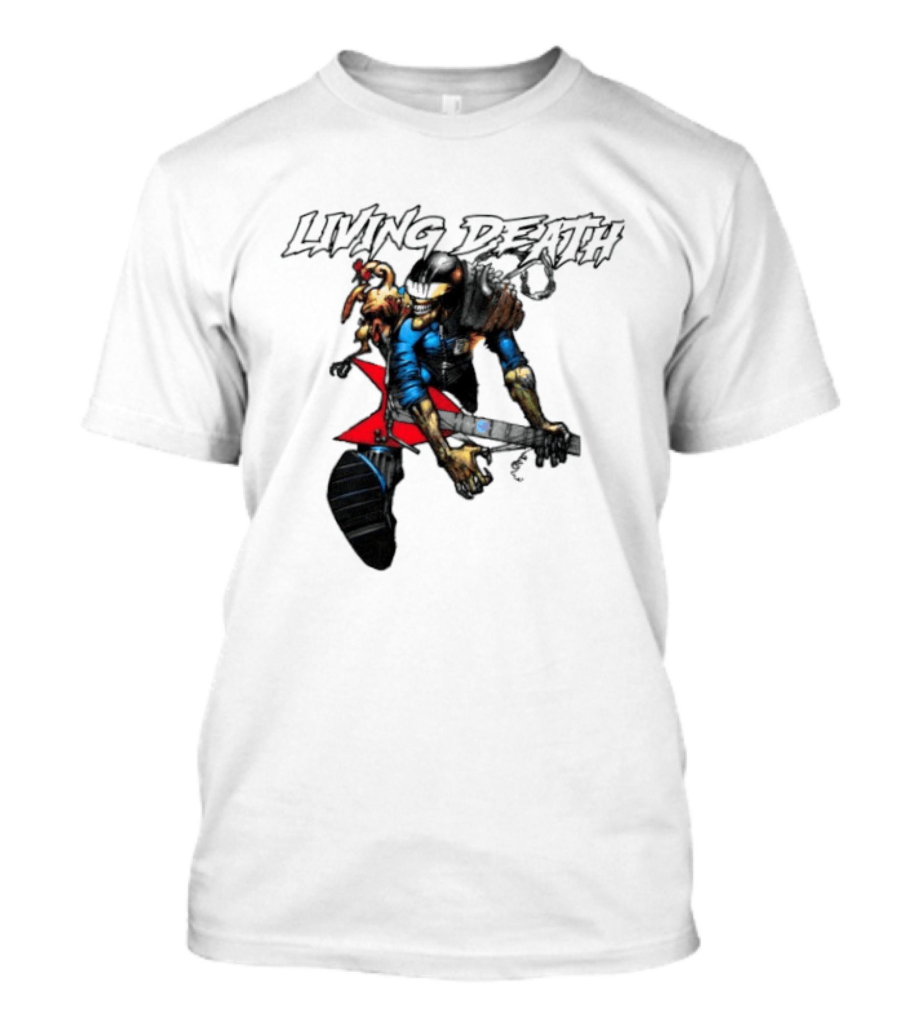 Judge Death Living Death 2000 AD Prison T-Shirt