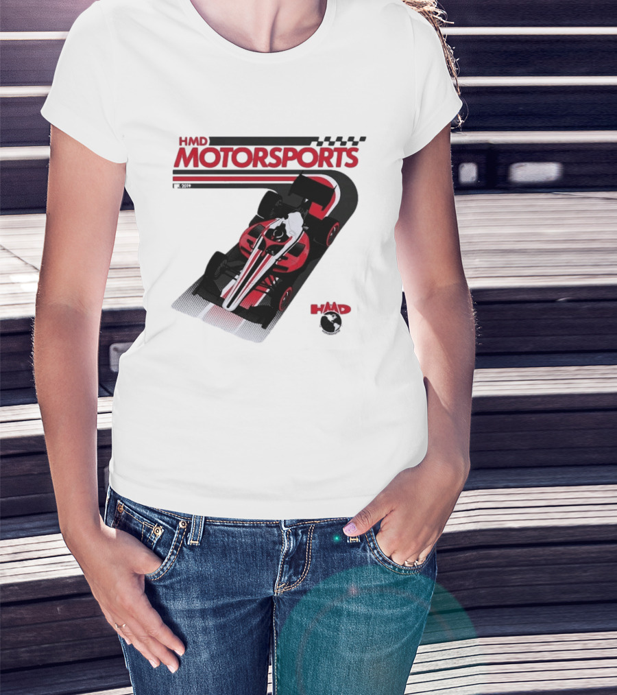 HMD Motorsports Indy NXT 2026 Racing Car T-Shirt