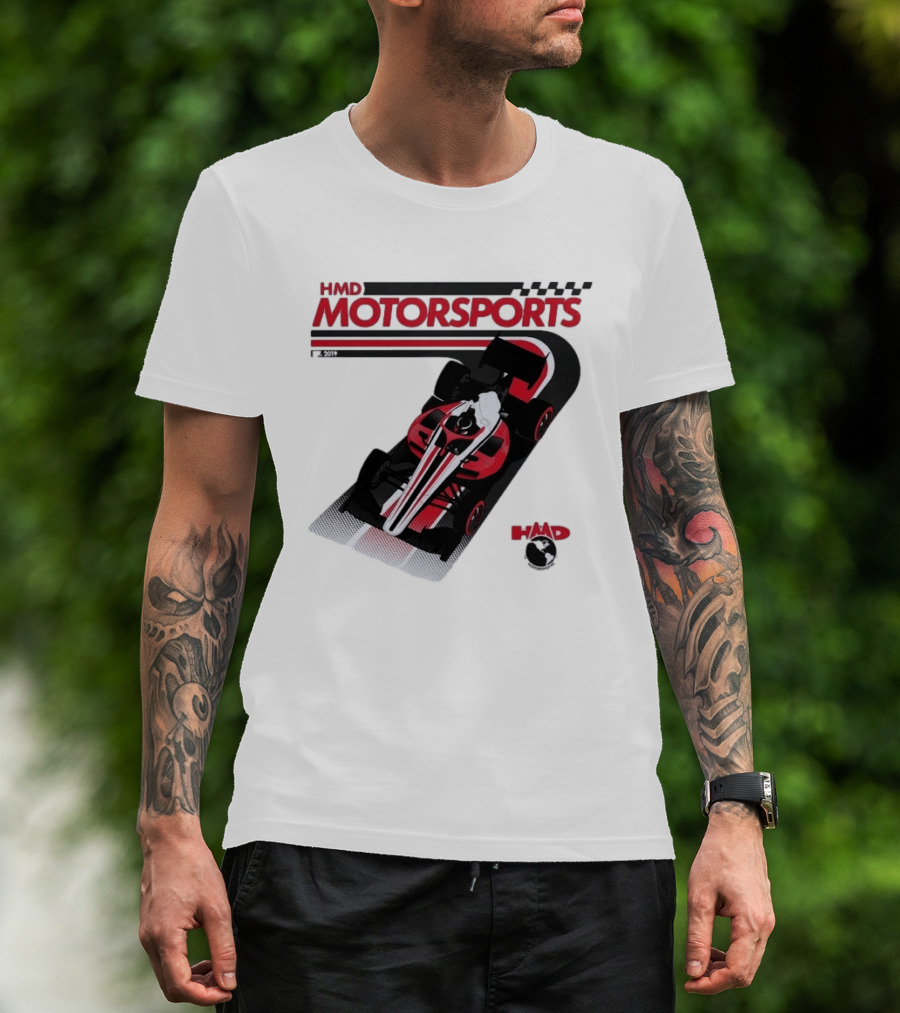 HMD Motorsports Indy NXT 2026 Racing Car T-Shirt
