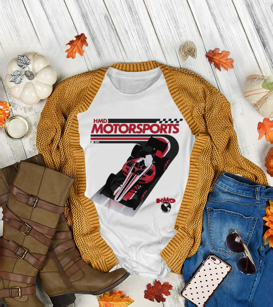 HMD Motorsports Indy NXT 2026 Racing Car T-Shirt